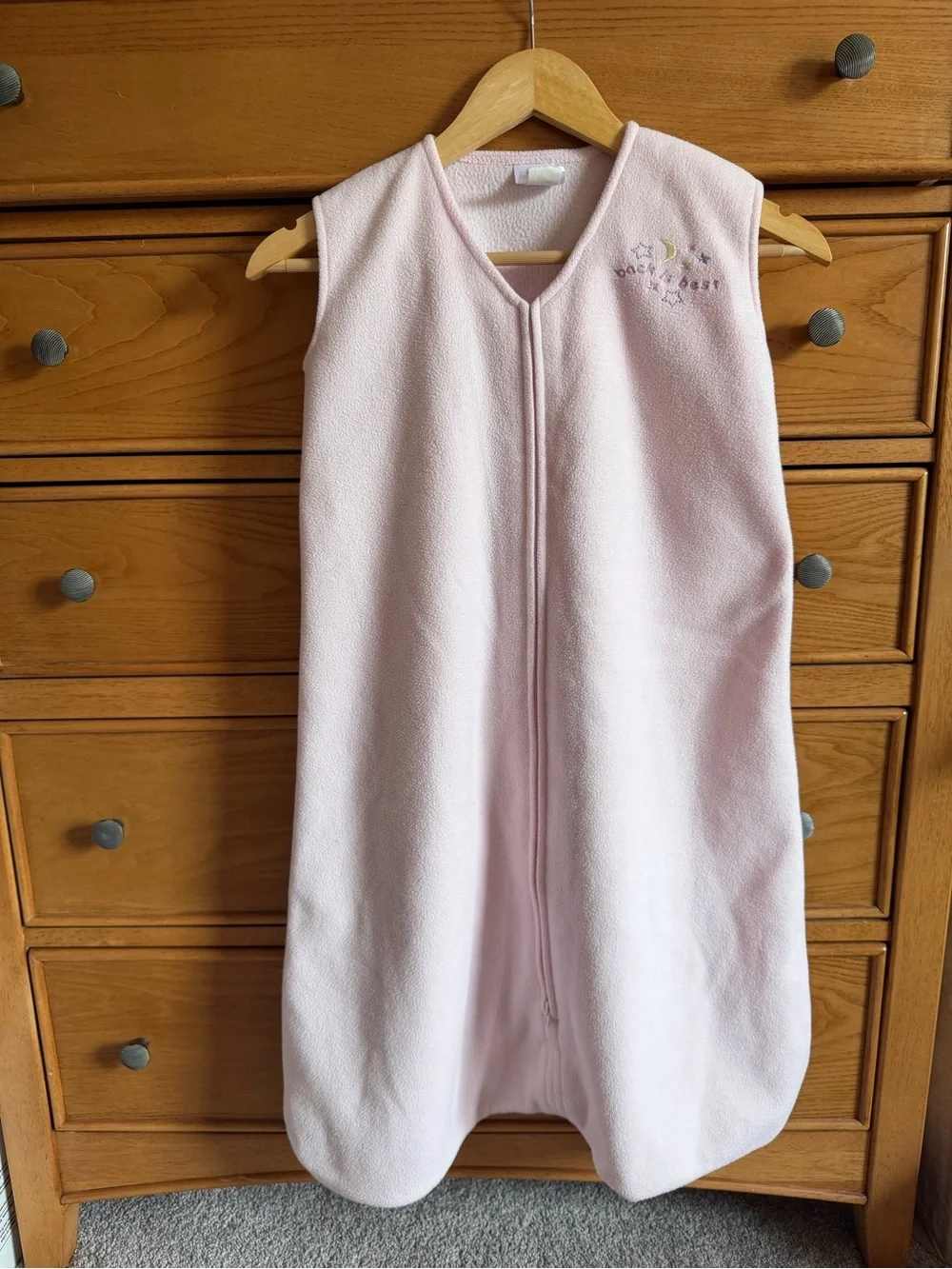 Halo Baby Girls Sleepsack Size XL (18-24M, 26-36lbs) Pale Pink
